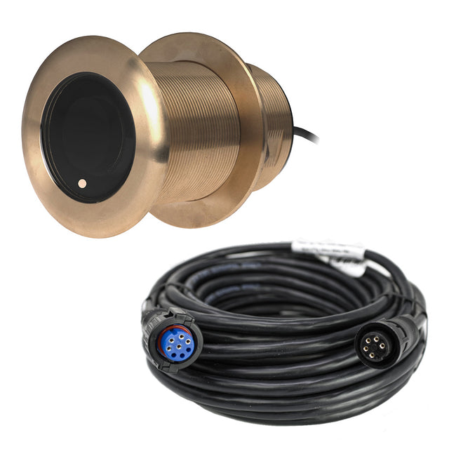 Airmar B60 Bronze Thru-Hull Transducer, 20° Tilt, 600W, Garmin 8-Pin