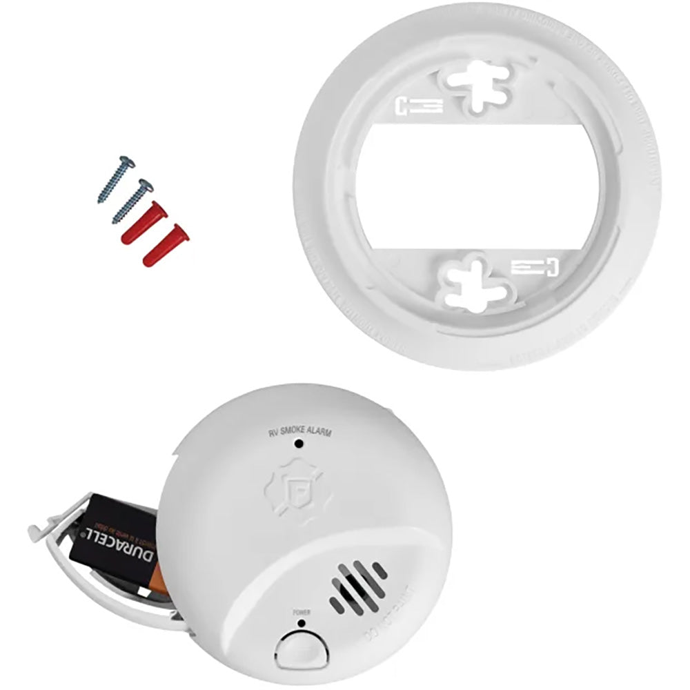 Fireboy-Xintex SMI100RV Boat and RV Approved Smoke Detector, UL217 Listed