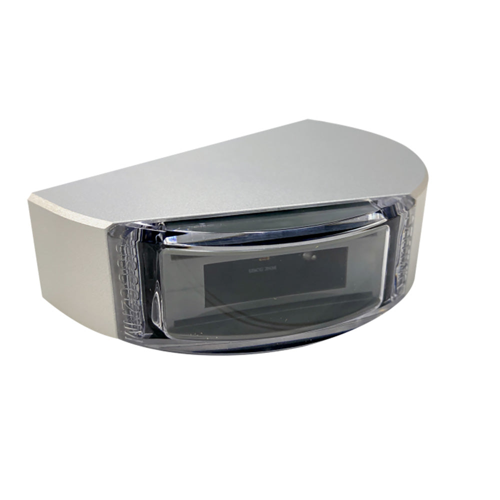 Lumitec Surface Mount Aluminum Navigation Light Port - Red, USCG 2NM Approved