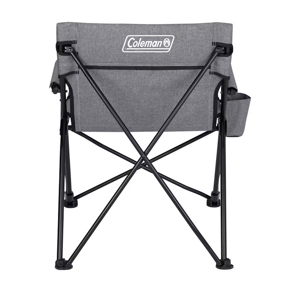 Coleman Forester Series Deck Chair, Grey – 250 lb Capacity, Durable Polyester
