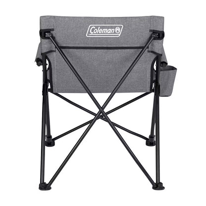 Coleman Forester Series Deck Chair, Grey – 250 lb Capacity, Durable Polyester
