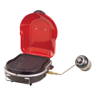 Coleman Fold N Go+ Propane Grill, Red