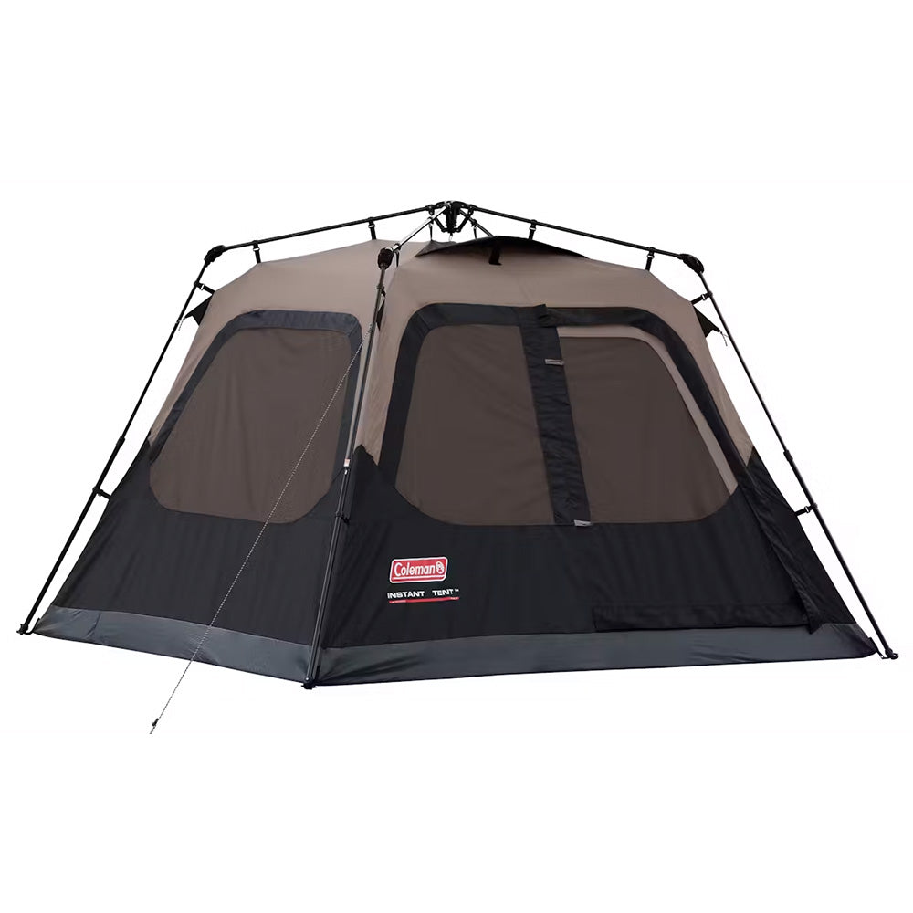 Coleman 4-Person Instant Cabin Tent, 8x7 ft, 1-Minute Setup