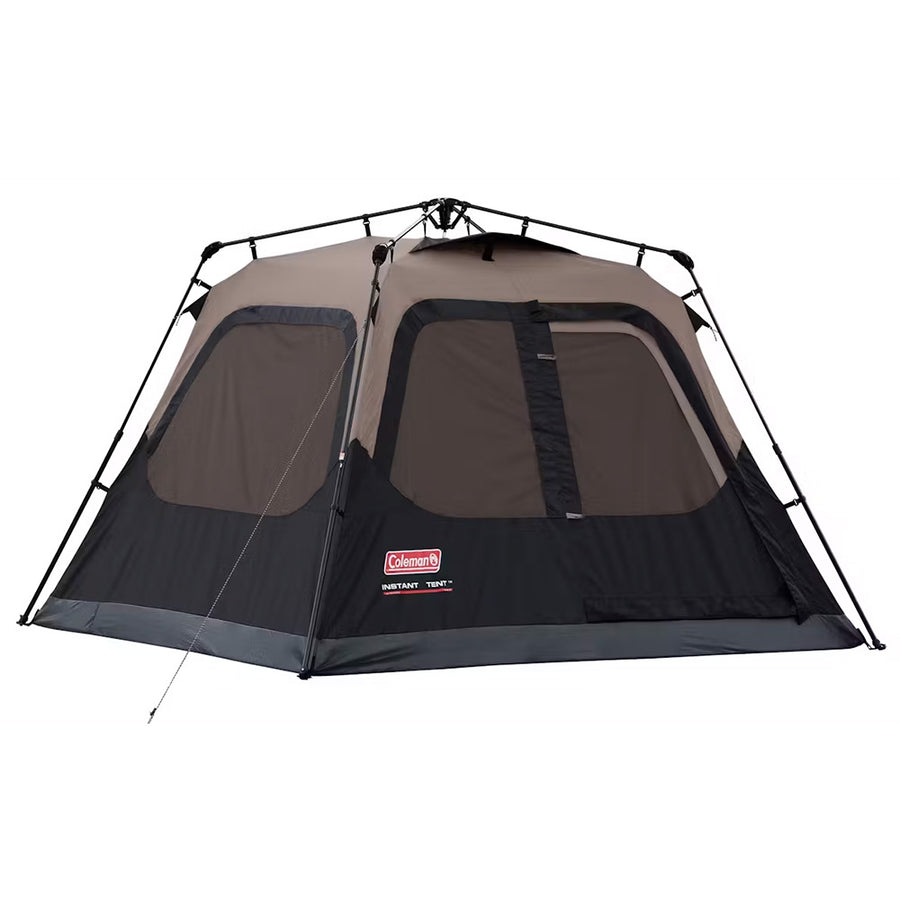 Coleman 4-Person Instant Cabin Tent, 8x7 ft, 1-Minute Setup