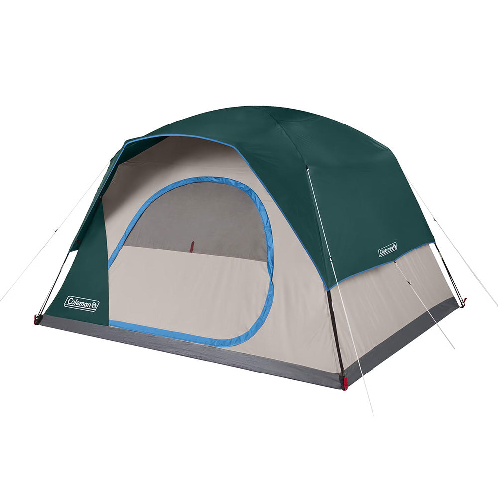 Coleman 2206902 6-Person Skydome Camping Tent, Evergreen
