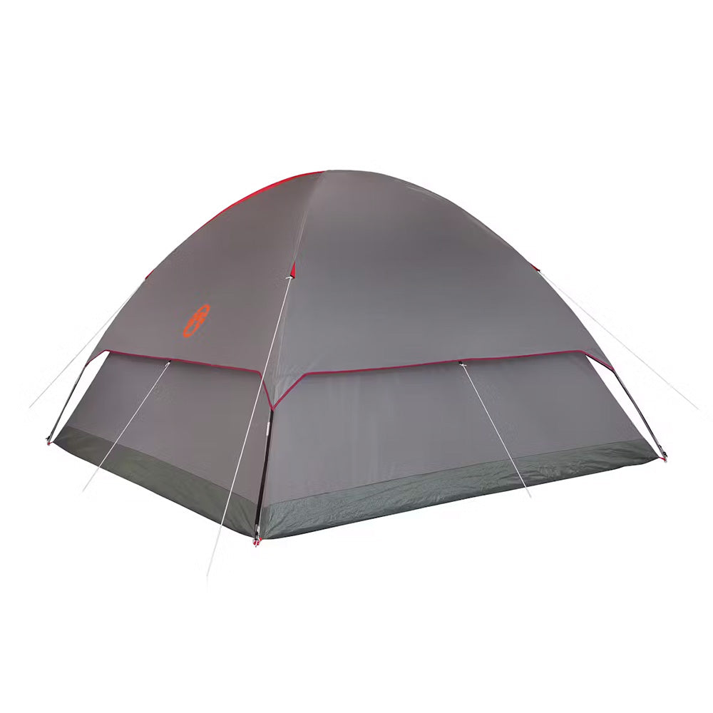 Coleman 2207385 6-Person Flatwoods II™ Dome Tent, Red, 10'x10'