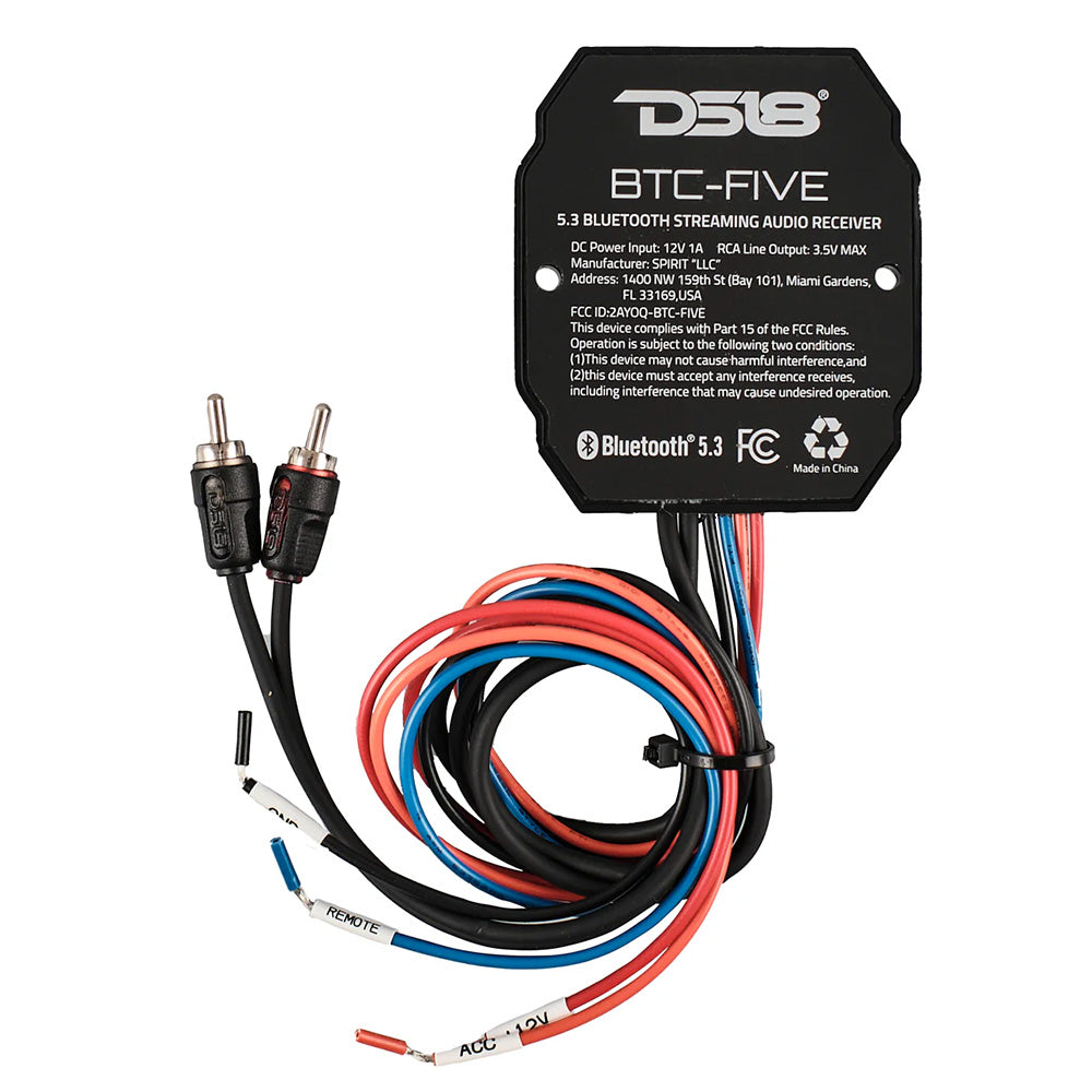DS18 BTC-FIVE Universal Wireless Bluetooth 5.3 Audio Receiver