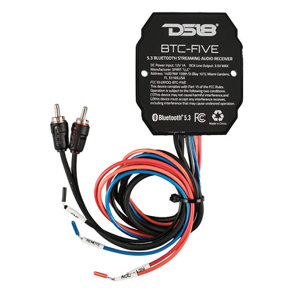 DS18 BTC-FIVE Universal Wireless Bluetooth 5.3 Audio Receiver