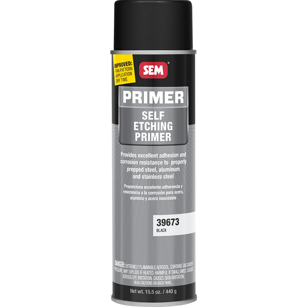 SEM Self Etching Primer, Black, 20 oz. Aerosol