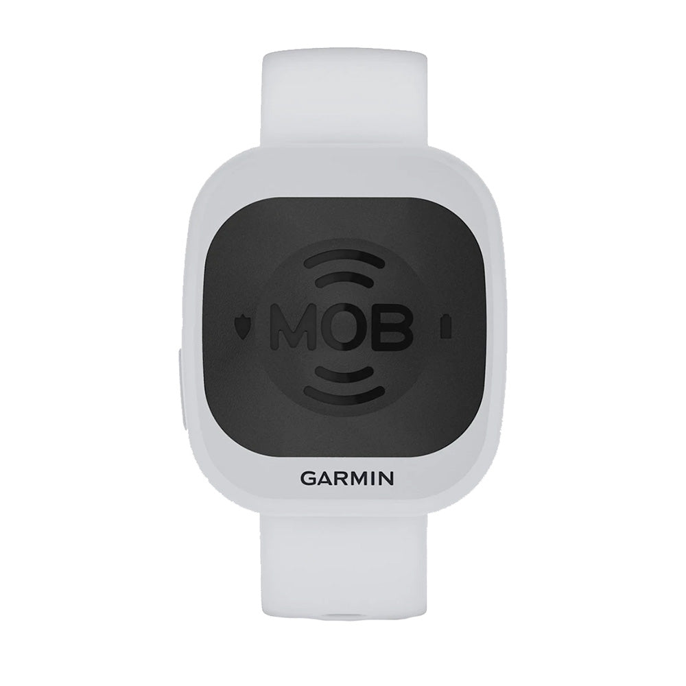 Garmin MOB Tag with White Quick Release Band – Wireless Wearable Safety Device