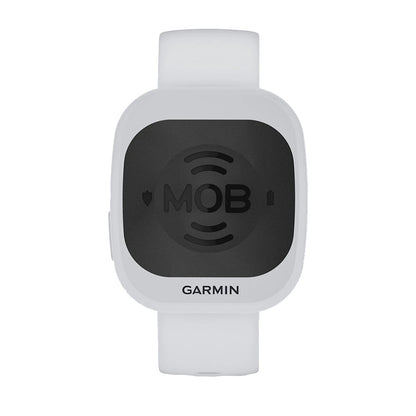 Garmin MOB Tag with White Quick Release Band – Wireless Wearable Safety Device