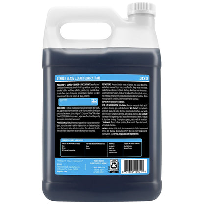 Meguiar's Glass Cleaner Concentrate D12001, 1 Gallon – Professional, Streak-Free