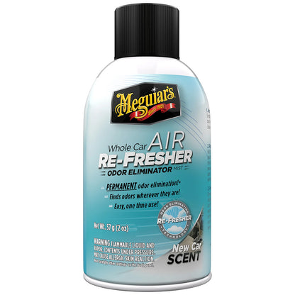 Meguiar's Whole Car Air Re-Fresher, New Car Scent, 2-oz Aerosol