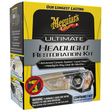 Meguiar's Ultimate Headlight Restoration Kit, No Drill