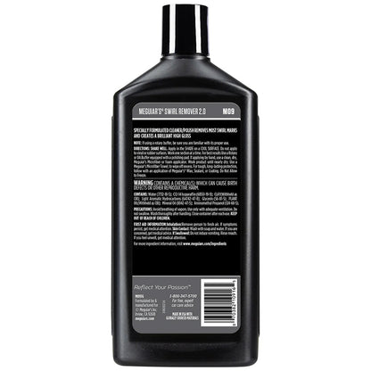 Meguiar's Mirror Glaze Swirl Remover 2.0, 16oz – Cleaner & Polish