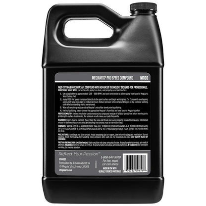 Meguiar's Mirror Glaze Pro Speed Compound M100, 1 Gallon