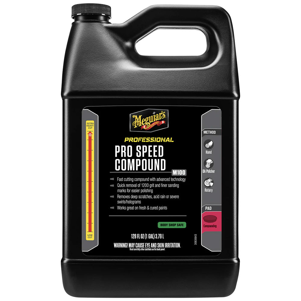 Meguiar's Mirror Glaze Pro Speed Compound M100, 1 Gallon