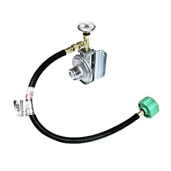 Trident Marine LPG Regulator, 300 PSI Gauge, 20" Pigtail, UL Listed