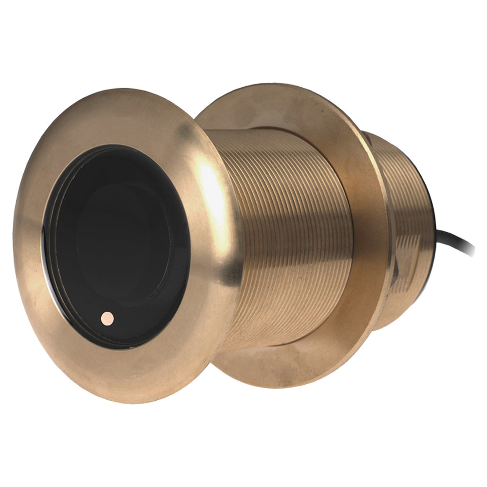 Airmar B60 12-Degree Tilted Element Thru-Hull Transducer, 600W Depth/Temp