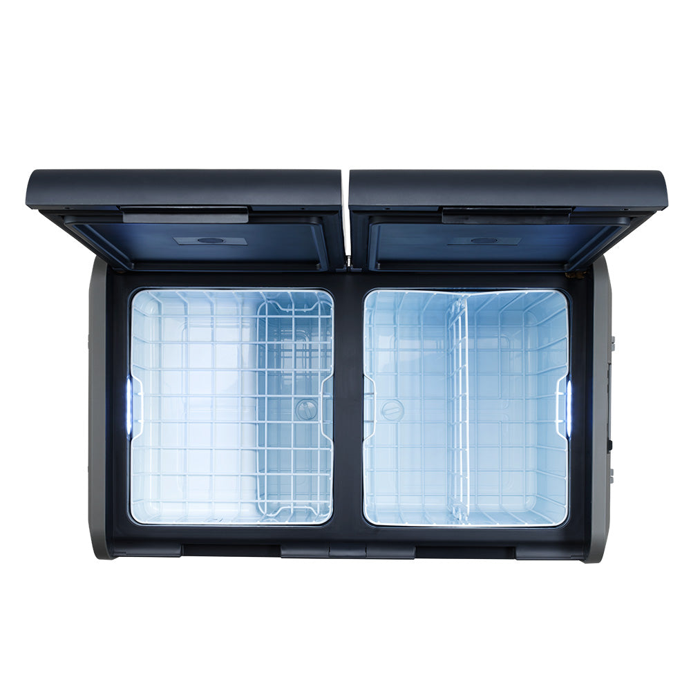 Dometic CFX5 75DZ Electric Cooler, 75L Dual Zone Portable Refrigerator/Freezer