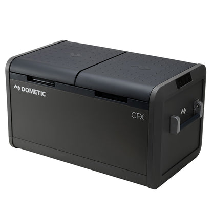 Dometic CFX5 75DZ Electric Cooler, 75L Dual Zone Portable Refrigerator/Freezer
