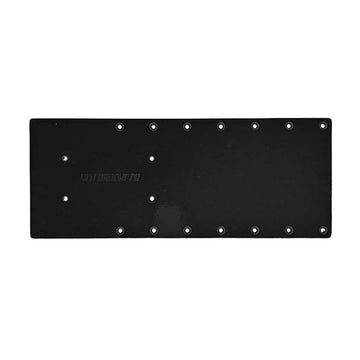 Sea Brackets 18" Straight Trolling Motor Plate for Garmin Kraken - Black