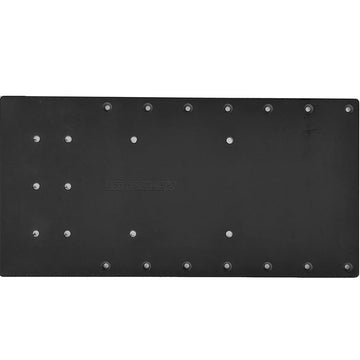 Sea Brackets 20" Trolling Motor Plate, Minn Kota Quest Series, Black