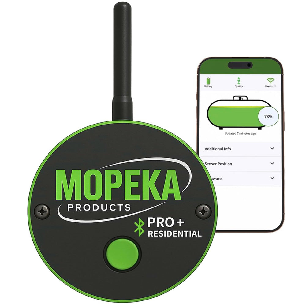Mopeka PRO+ Residential Long-Range Bluetooth Tank Sensor, for 48" Tanks