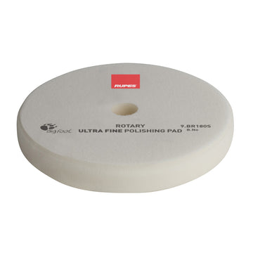 RUPES Rotary Ultra-Fine Polishing Foam Pad, White, 155/160 mm