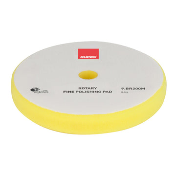 RUPES Rotary Fine Polishing Foam Pad, Yellow 175/180mm (7-inch)