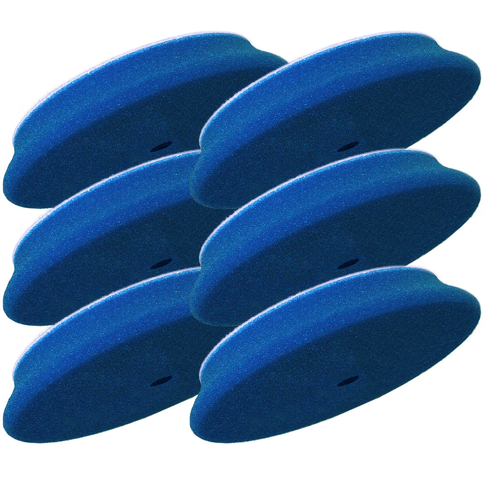 RUPES D-A Coarse Foam Pad - 40mm Blue (6-Pack)