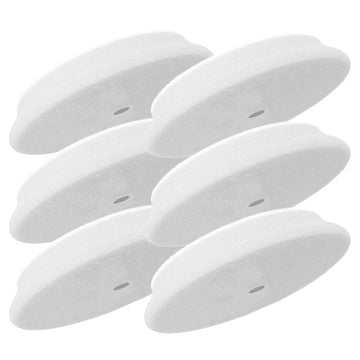 RUPES D-A Ultra Fine Polishing Foam Pad, 40mm White (6-Pack)