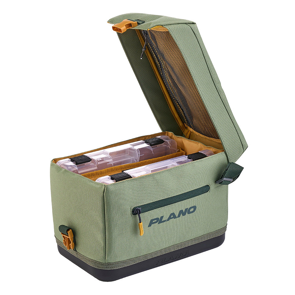 Plano Weekend™ Softsider Tackle Bag, 3600 Series – Moss with Waterproof Base