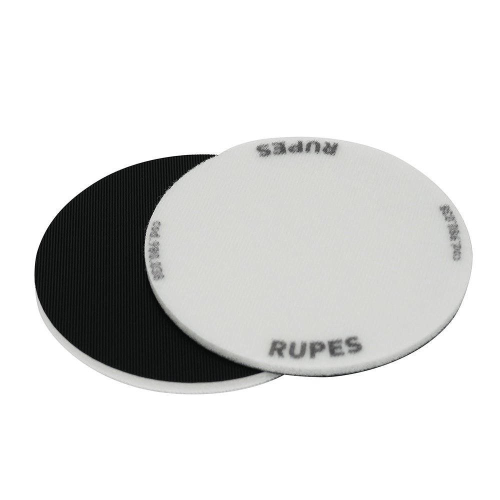 RUPES 75 mm Foam Interface Pad, No Holes, 7 mm, 2-Pack