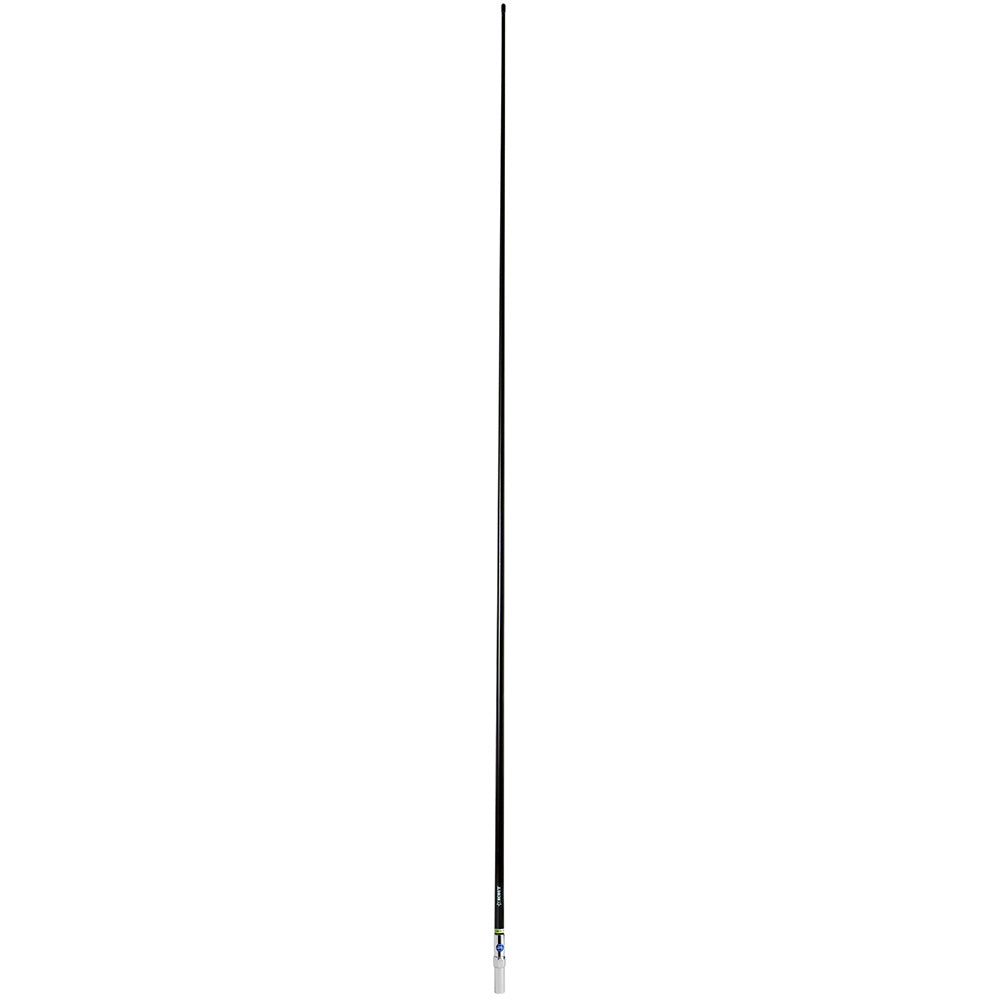 Scout QuickFit VHF Marine Antenna, 8ft, 6db, Black, Foam Filled, Made in Italy