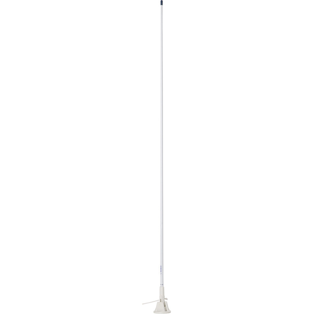 Scout 5' White VHF Antenna with 3dB Gain and Lift & Lay Mount