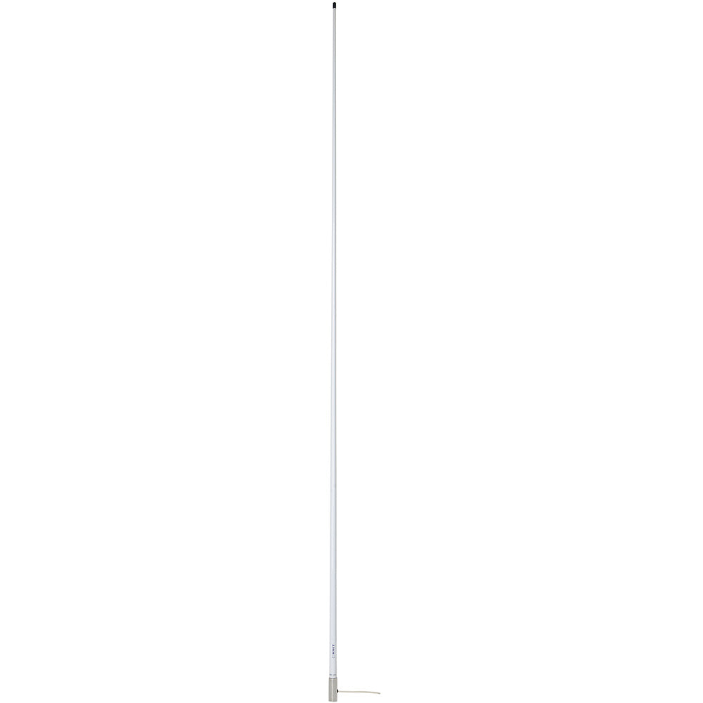 Scout KS-42 8' White VHF Marine Antenna, 6dB Gain, IP69 Waterproof