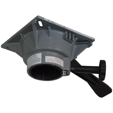 Springfield Marine Trac-Lock III Locking Swivel, 2-7/8" Post Mount, Aluminum
