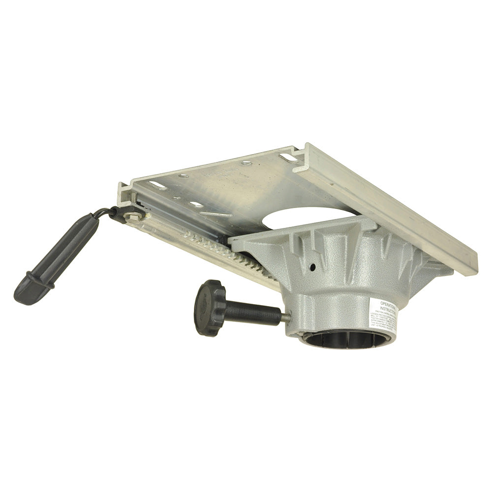 Springfield Marine Trac-Lock III Slide & Swivel, 2-7/8" Post, 5-1/4" Travel