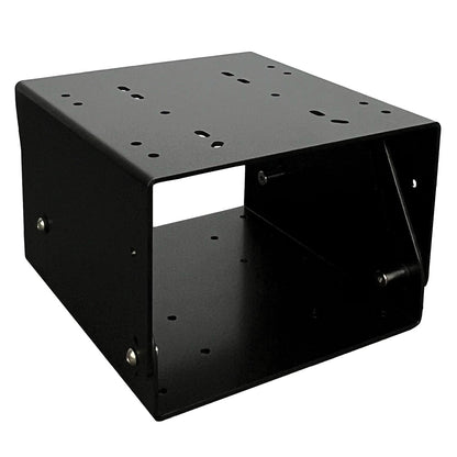 Shark Seating A2 Adjustable Plinth, Black Marine-Grade Alloy, 200-300mm