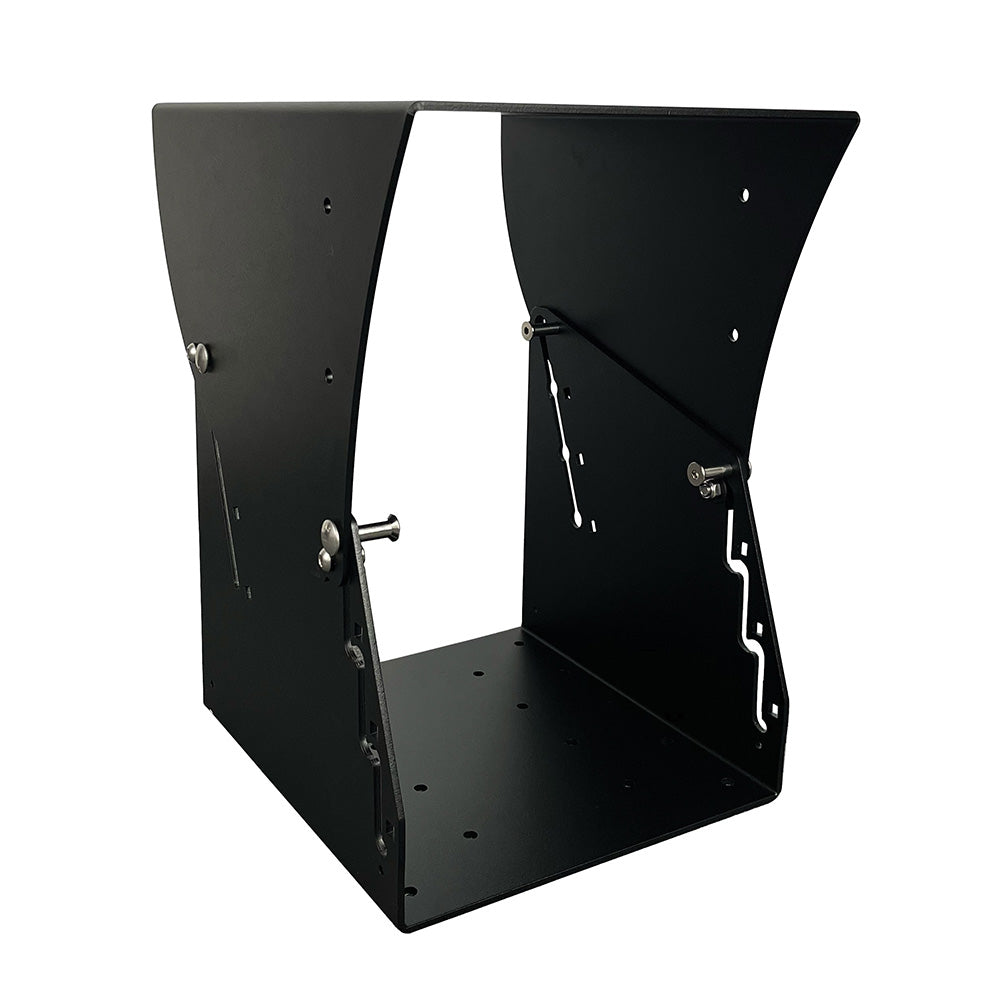 Shark Seating A3 Plinth, Marine-Grade Alloy, 285-430mm Adjustable Height