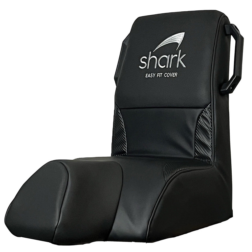 Shark Seating EASY-FIT Cover, Black with Fasteners – Marine Grade