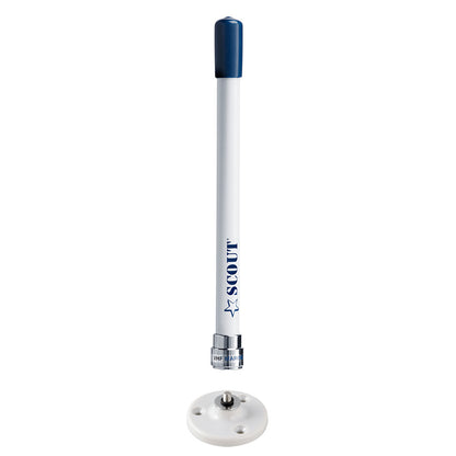 Scout KS-10 Removable VHF Antenna, 9" with Quick Mount & 5M RG-58 Cable