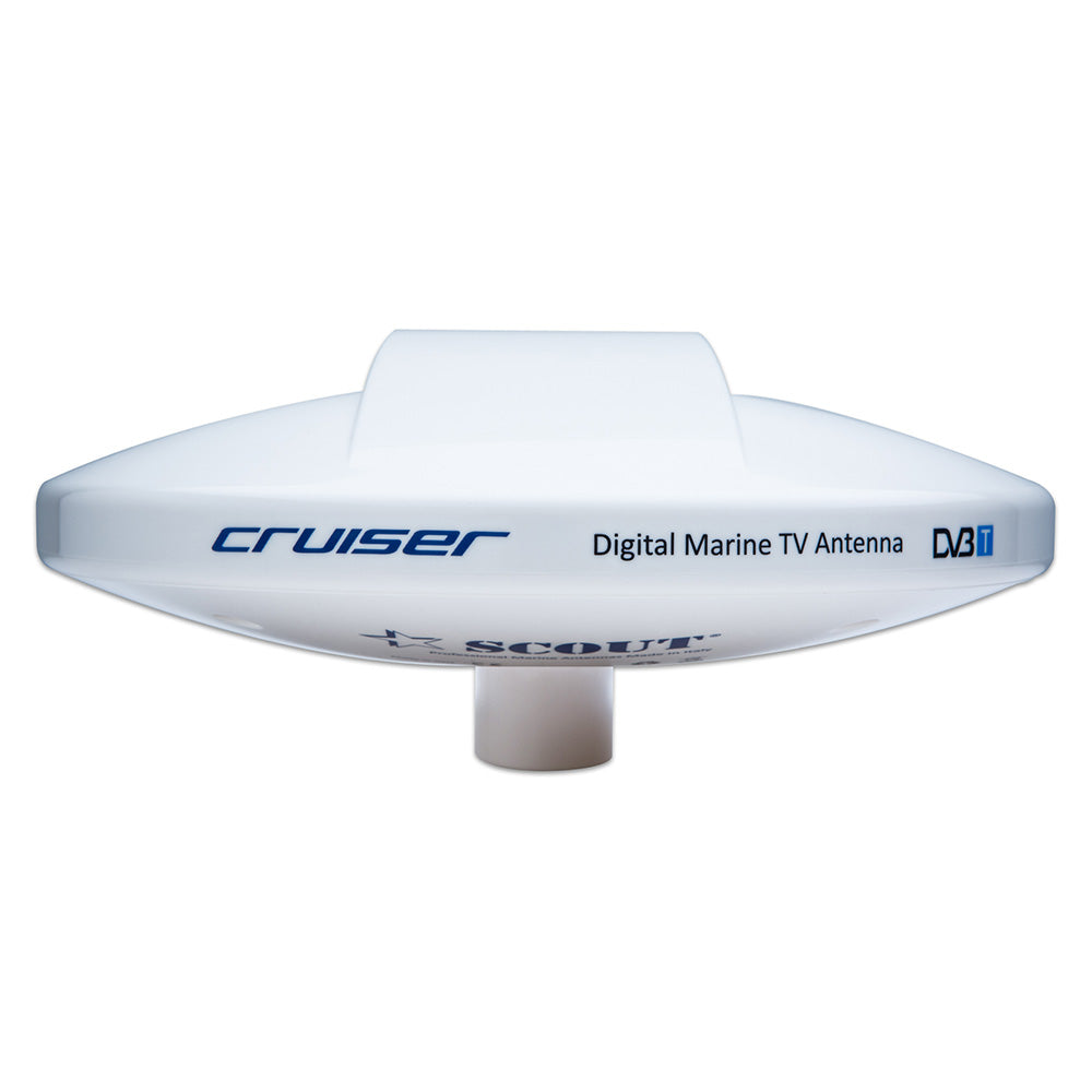 Scout Cruiser 10" Omnidirectional Marine TV Antenna, Made in Italy