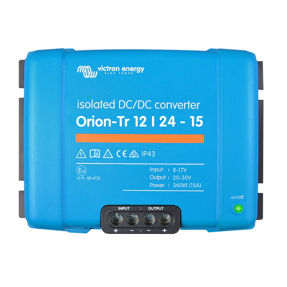 Victron Energy ORI122441110 Orion-Tr DC-DC Converter, 12/24V 15A