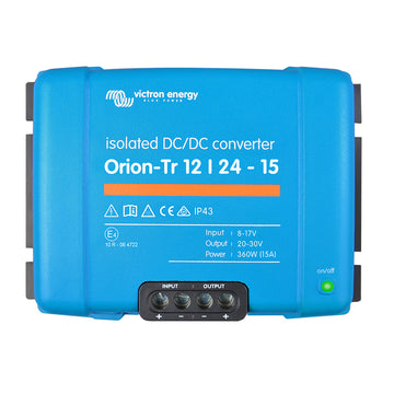 Victron Energy ORI122441110 Orion-Tr DC-DC Converter, 12/24V 15A