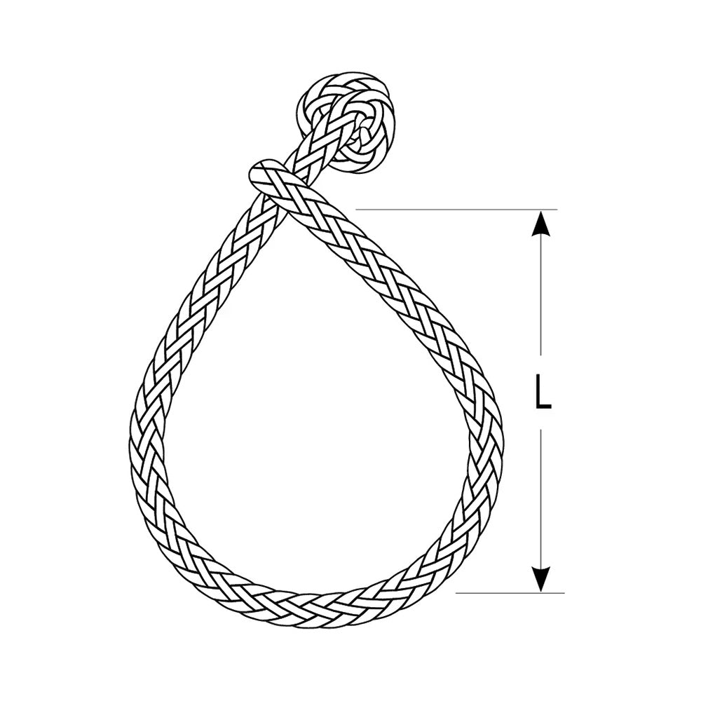 Ronstan Soft Shackle, XS, 2.5mm x 50mm with Robline Line – 450kg BL