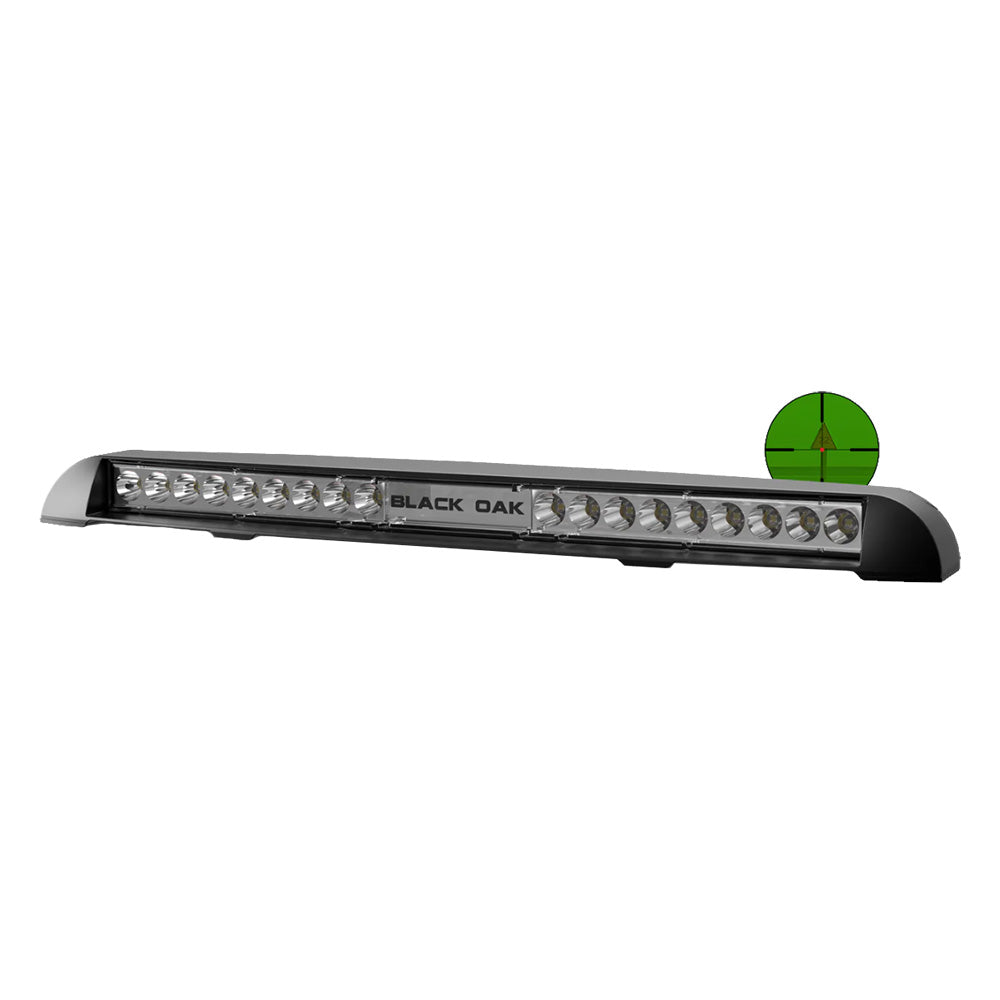 Black Oak LED Low Pro IR Light Bar, 180W, 850nm, Spot Beam