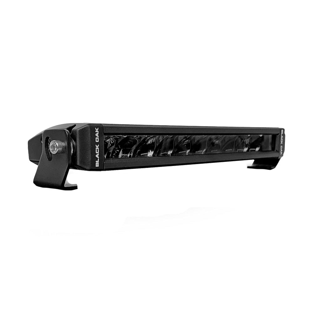 Black Oak LED Single Row Slim 10" 150W Dual Color Combo Light Bar