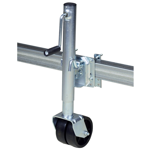 C.E. Smith 1,200 lb Trailer Swivel Jack, Galvanized Steel